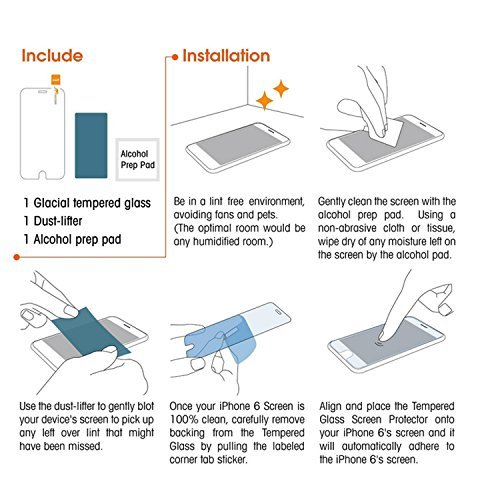 Glass Screen Protector,For iPod Nano 7 & 8th Generation Nacodex Tempered Glass Screen Protector (For iPod Nano 8)