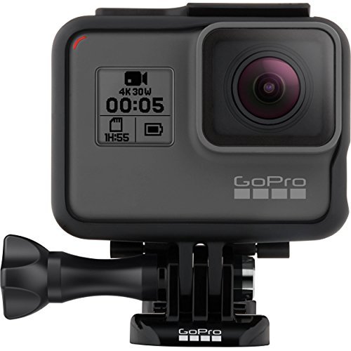 GoPro HERO 5 Black (7 items) + 64 GB Micro SD + Case + Accessory Bundle