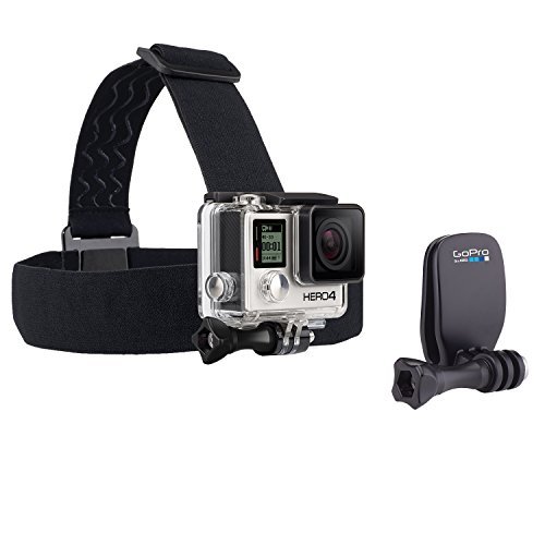 GoPro Headstrap Mount + Quick Clip (GoPro Official Mount)