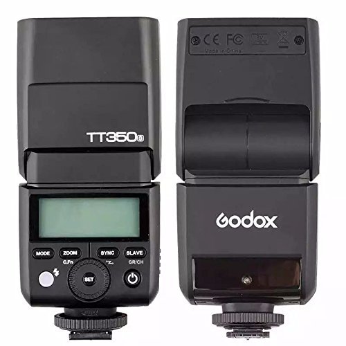 Godox TT350S 2.4G HSS 1/8000s TTL GN36 Wireless Speedlite Flash for Sony A7 A7R A7S A7 II A7R II A7S II A6300 A6000 with EACHSHOT Color Filter