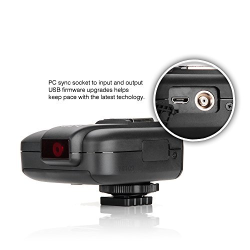 Godox X1T-S 2.4G TTL Wireless Flash Trigger Transmitter for Sony DSLR Cameras with MI Shoe e.g. A77II A7RII A7R A58 A99 ILCE6000L - With Pergear Cleaning Kit