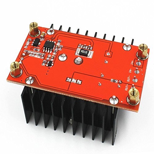 Gowoops 5PCS 150W DC-DC 10-32V to 12-35V Step Up Boost Converter Module Adjustable Power Voltage