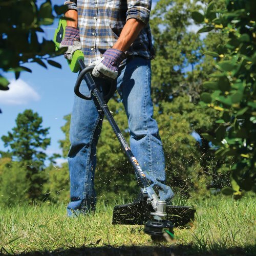 GreenWorks 2100202 G-MAX 40V 14-Inch Cordless String Trimmer (Attachment Capable), Battery and Charger Not Included