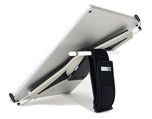 Gripzilla Pro for iPad Pro, Surface Pro, 11" to 14" Tablets, Soft Neoprene Handle and Pop Out Stand & EZconnect Adapter