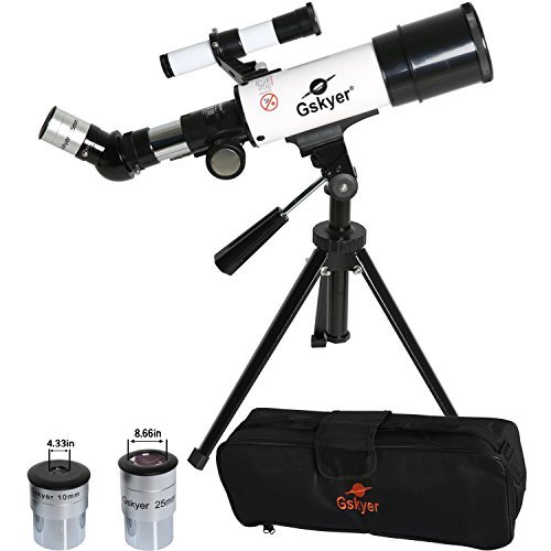 Gskyer Telescope, 60mm AZ Refractor Telescope, German Technology Travel Scope