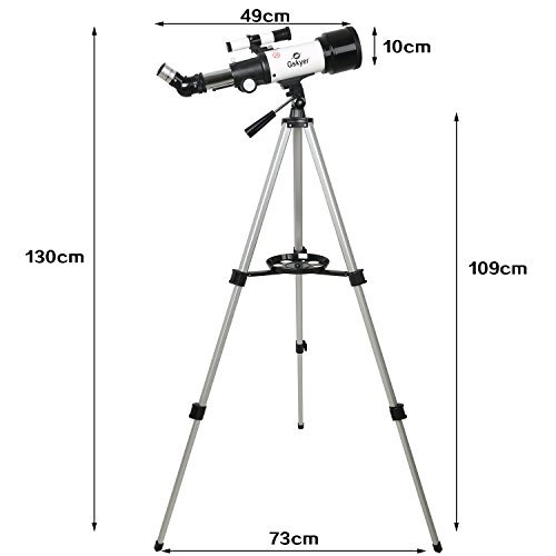 Gskyer Telescope, AZ70400 German Technology Astronomy Telescope, Travel Refractor