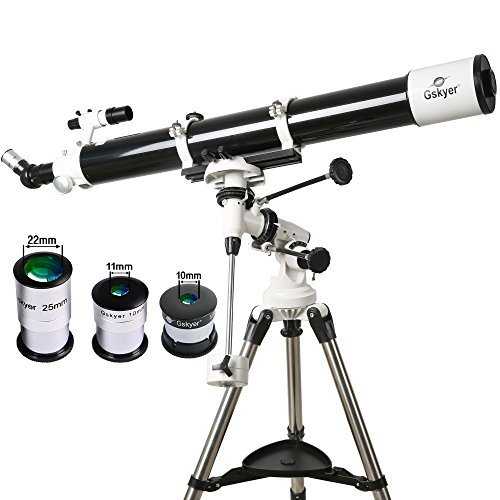 Gskyer Telescope, EQ901000 Astronomy Telescope, German Technology Refractor Telescope