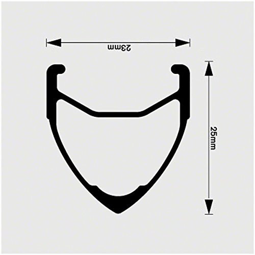 H Plus Son Archetype Rim 32H Black 700c