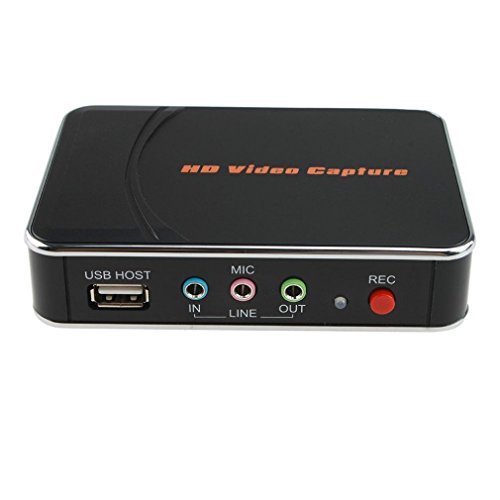 HD Game Capture, HD ezcap Video Capture, 1080P HDMI/YPbPr Recorder into USB disk For XBOX One/360 PS3 WII