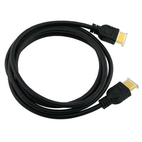 HDMI 2M (6 Feet) Super High Resolution Cable - Male to Male Connection - Use with HDTV, PS3, XBOX, DVR, Cable, A/V, DVD