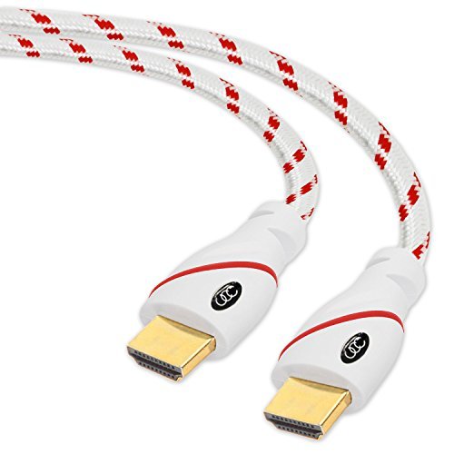 HDMI Cable - 20 FT. 4K Resolution (7.6m) High Speed HDMI Cable (2.0b) Supports Ethernet, Ultra HD, HDR Video, Bandwidth 18Gbps, Audio Return Channel, 20ft (Latest Standard) HDCP 2.2 Compliant 20 Feet