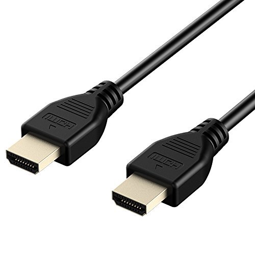 HDMI Cable, Rankie 2-Pack 10 Feet Latest Standard HDMI 2.0 HDTV Cable - Supports Ethernet, 3D, 4K and Audio Return (Black) - R1108A