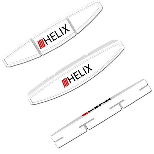 HELIX Tennis Vibration Dampener - Set of 3 - Ultimate Shock Absorber for Tennis | Best Technology For Your Racket Strings | Guaranteed to LAST | Perfect for Tennis Players