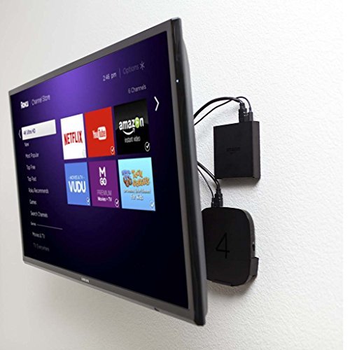 HIDEit R4 - Roku 4 Wall Mount, Bracket, Holder, Shelf