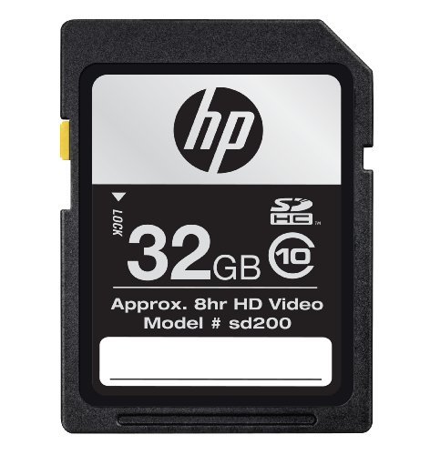 HP CG790A-AZ 32 GB Flash Memory Card Class 10 SDHC
