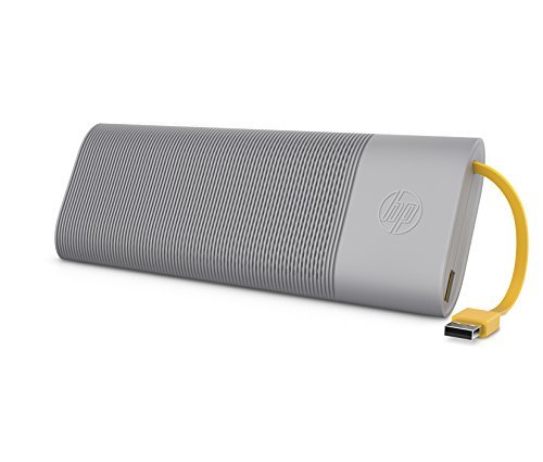 HP Roar Travel Bluetooth Wireless Speaker (Grey/Yellow)