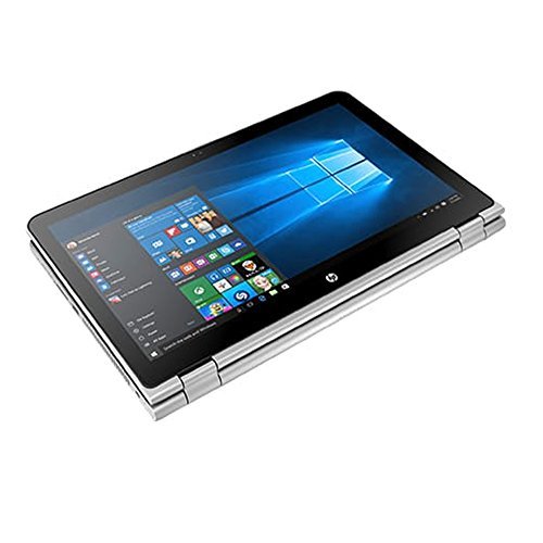 HP x360 Flagship High Performance 2-in-1 Convertible Laptop PC 15.6" Full HD 1920x1080 TouchScreen Intel i5-7200U Processor 8GB Memory 1TB HDD 802.11AC Bluetooth Windows 10 Silver