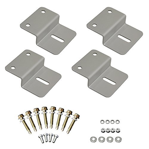 HQST Solar Panel Mounting Z Bracket -- Set of 4