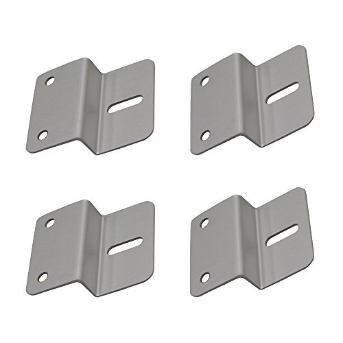 HQST Solar Panel Mounting Z Bracket -- Set of 4