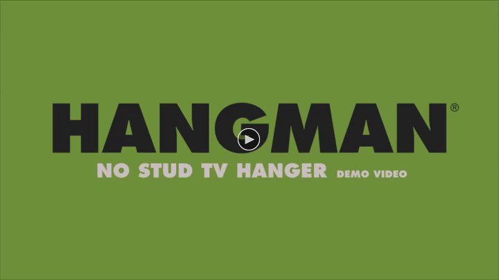 Hangman Products S-2040A No Stud TV Hanger Mount TVs up to 55-Inch