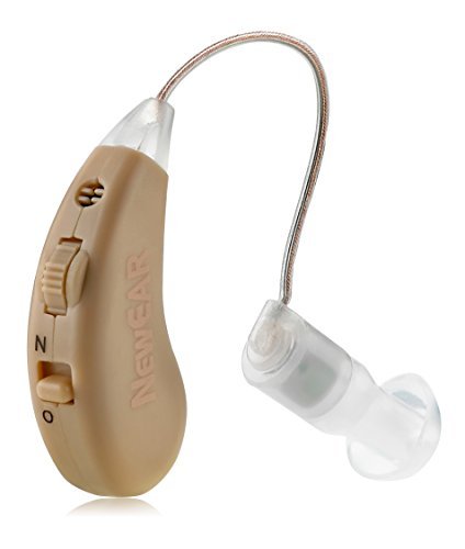 Hearing Amplifiers Set with New Digital Technology - Almost Invisible Design and Rechargeable USB Dock - Personal Pair Sound Amplifier with Adjustable Volume Tone Control By...
