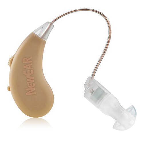 Hearing Amplifiers Set with New Digital Technology - Almost Invisible Design and Rechargeable USB Dock - Personal Pair Sound Amplifier with Adjustable Volume Tone Control By...