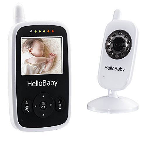 Hello Baby Wireless Video Baby Monitor with Digital Camera HB24, Night Vision...