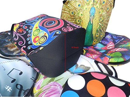 High-Heel Butterfly Thermal Neoprene Waterproof Kids Insulated Lunch Portable Carry Tote Picnic Storage Bag Lunch box Food Bag Gourmet Handbag Cooler warm Pouch Tote bag For School work Office FLB-011