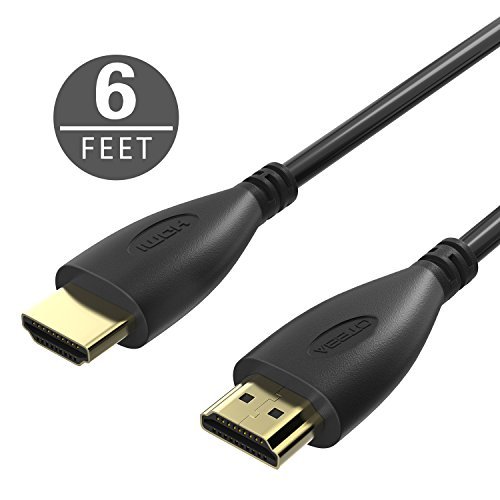 High Speed HDMI Cable,OTBBA 6 Feet(1.8 Meters) HDMI Cord for DVD,PS4,XBOX,HD TV[Latest Standard]