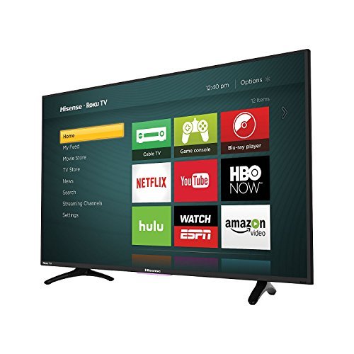 Hisense 32H4C 32 Smart LED HDTV with WiFi and Built-In Roku (Certified Refurbished)