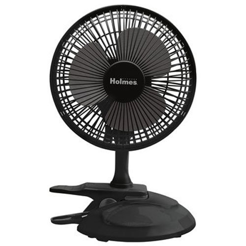 Holmes Convertible Desk & Clip Fan, Black HCF0611A-BM