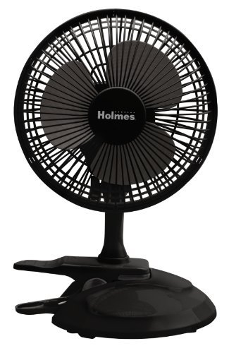 Holmes Convertible Desk & Clip Fan, Black HCF0611A-BM