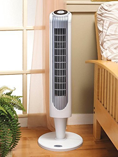 Holmes Oscillating Tower Fan 32 Inch with Remote Control, HT38R-U