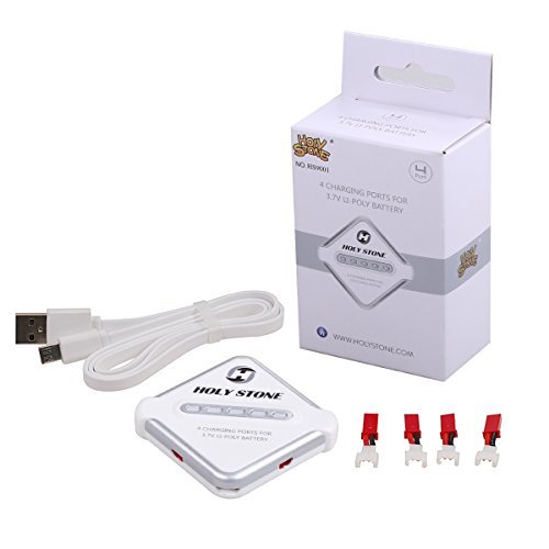 Holy Stone 4 in 1 Drone Battery Charger with Cables