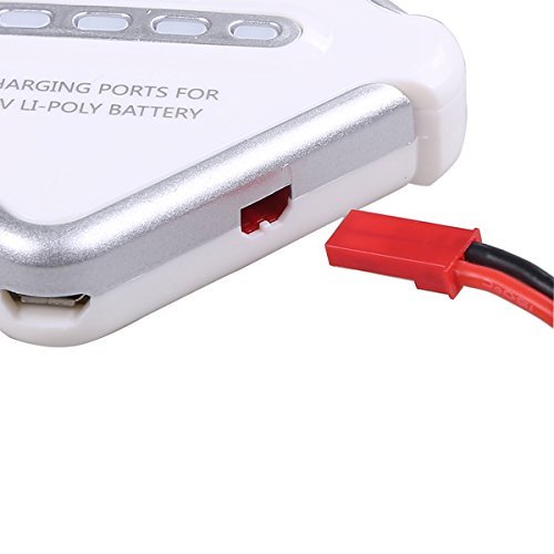 Holy Stone 4 in 1 Drone Battery Charger with Cables