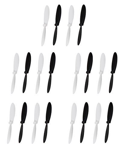 Holy Stone Blades Propellers for Hs170 F180 F180c Rc Quadcopter Helicopter Drone(20 Pieces)