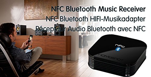 HomeSpot NFC-Enabled Bluetooth Audio Receiver for Sound System