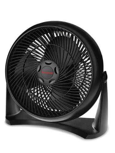 Honeywell HT-908 Turbo Force Room Air Circulator Fan, Black, 15 Inch