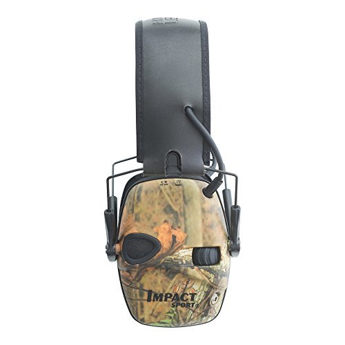 Howard Leight by Honeywell Impact Sport Sound Amplification Electronic Earmuff, Camo (R-01530)