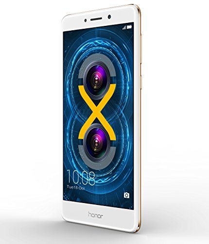 Huawei Honor 6X Dual Camera Unlocked Smartphone, 32GB Gold (US Warranty)