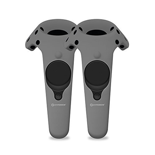 Hyperkin GelShell Controller Silicone Skin for HTC Vive (Gray) (2-Pack) 