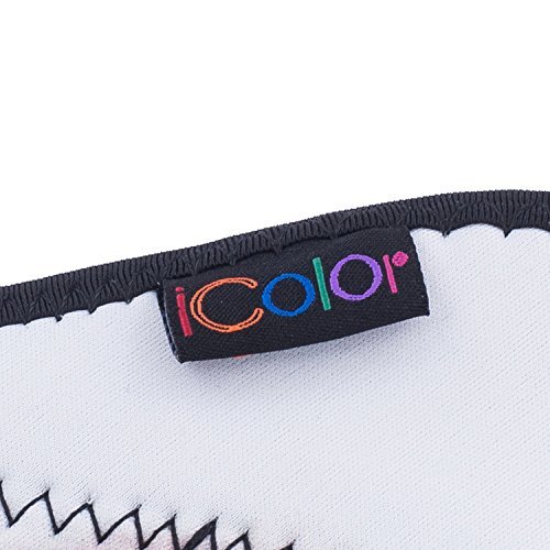 ICOLOR Lovely Dog Soft Insulated Lunch box Food Bag Neoprene Gourmet Handbag lunchbox Cooler warm Pouch Tote bag For School work LB-076