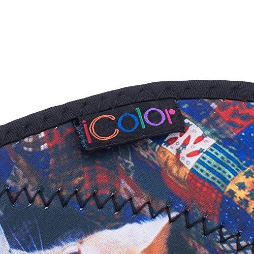 ICOLOR Many Cats Soft Insulated Lunch box Food Bag Neoprene Gourmet Handbag lunchbox Cooler warm Pouch Tote bag For School work LB-060