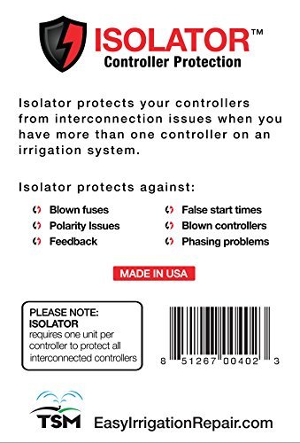 ISOLATOR - Irrigation Controller Protection / Protect Multi-controller Systems From Interconnection Issues