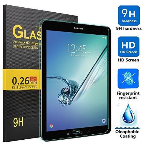 IVSO Galaxy Tab A 10.1 with S Pen Screen Protector - Tempered Glass Protector with [Scratch-Resistant] [No-Bubble Easy Installation] for Samsung Galaxy Tab A 10.1 with S Pen SM-P580NZWAXAR(1pcs)