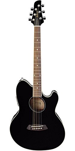 Ibanez Talman TCY10 Acoustic-Electric Guitar Black