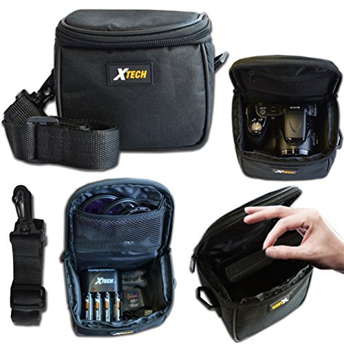 Ideal Accessory Kit for Nikon Coolpix L840, L830, L820, L810, L620 L610, L320, L32, L31, L30, L28, L26, L24, L22, L20, L19 Digital Cameras Includes 16GB High Speed Memory Card + 4 AA High Capacity 3100mAh Rechargeable Batteries with Quick AC/DC Charger + Padded Medium size Case + Universal Card Reader + Mini Table Tripod + Memory Case Holder + Screen Protectors + Deluxe Cleaning Kit + Lens Cap Holder + Ultra Fine HeroFiber Cleaning Cloth