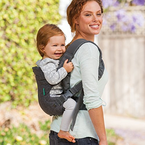 Infantino Flip Advanced 4-in-1 Convertible Carrier, Light Grey 