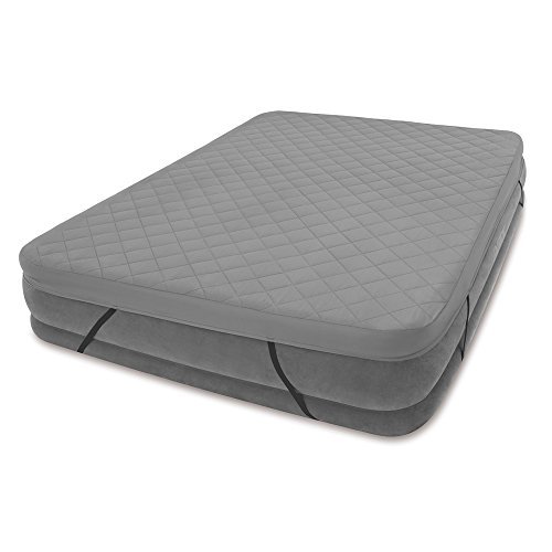 Intex Queen Quilted Airbed Cover for Air Mattress up to 22" Tall (Cover Only)