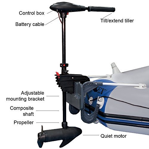 Intex Trolling Motor for Intex Inflatable Boats, 36\" Shaft